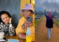 Babes Wodumo celebrates milestone at Mampintsha’s grave (Video)