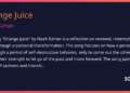 Noah Kahan’s “Orange Juice” Meaning