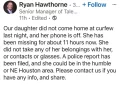 Missing Mylie Sharp from Houston Found Following Disappearance